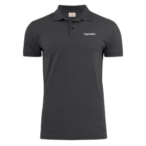 FAG-NY LOGO Surf Stretch piké, herre frg svart 900